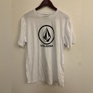 Men’s Volcom Large Short Sleeve White Shirt